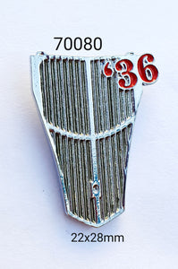 70080 1936 Grill Lapel Pin / Badge