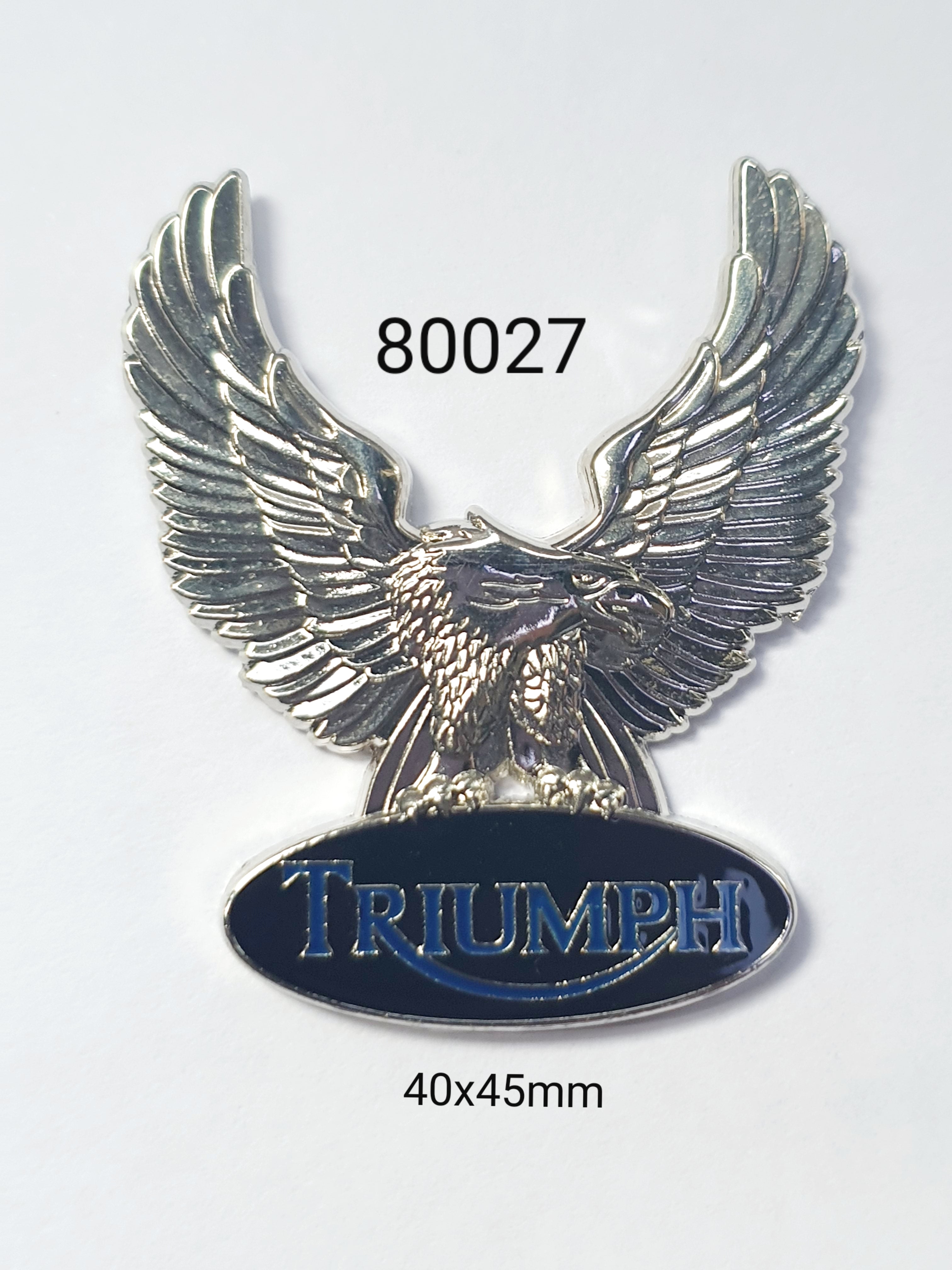 80027 Triumph Eagle Lapel Pin / Badge