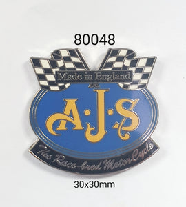 80048 AJS Lapel Pin / Badge