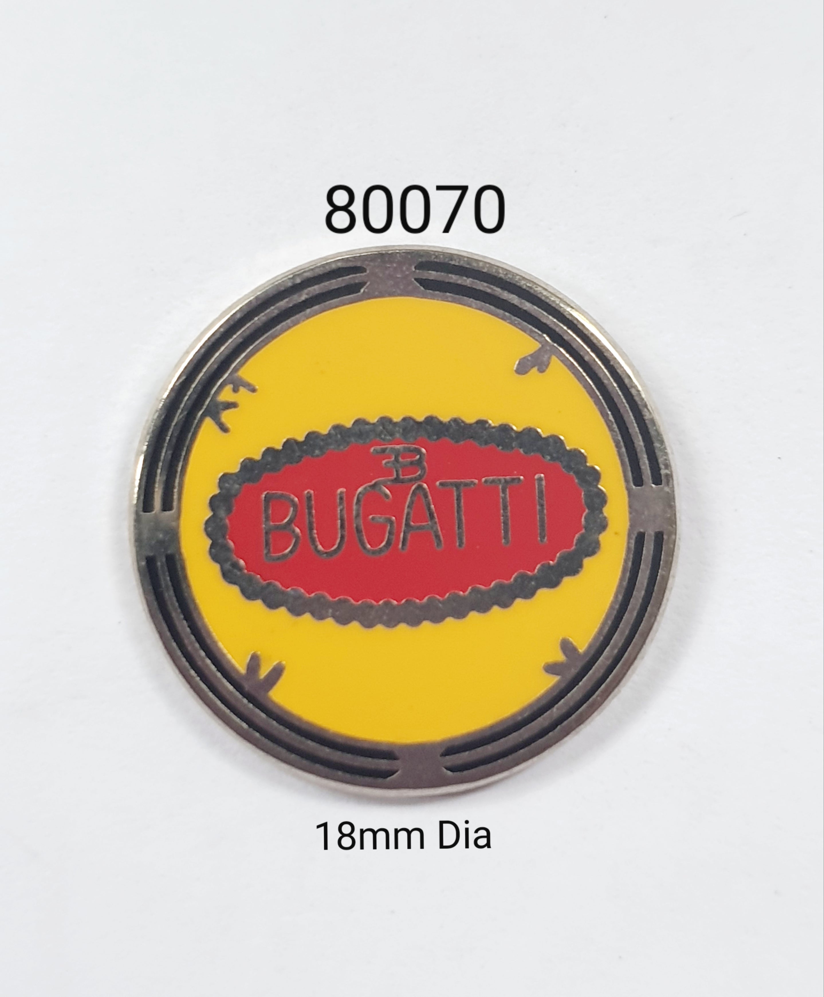 80070 Bugatti Lapel Pin / Badge