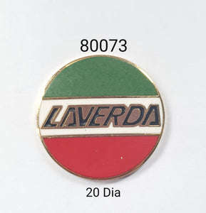 80073 Laverda Round Lapel Pin / Badge