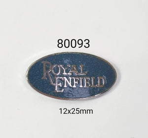 80093 Royal Enfield Oval Lapel Pin / Badge