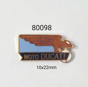 80098 Moto Ducati Small Lapel Pin / Badge