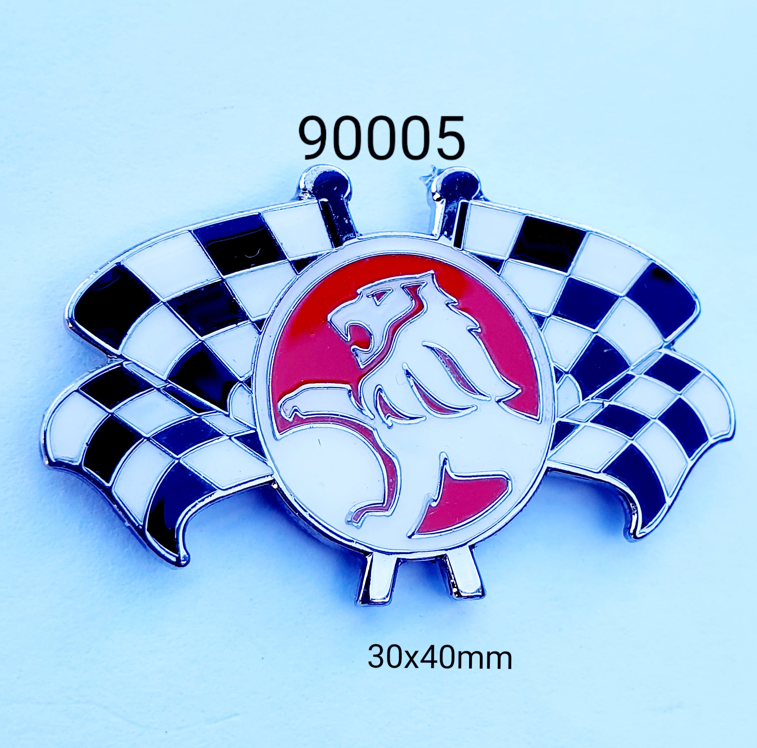 90005 Holden Race Flags Lapel Pin / Badge