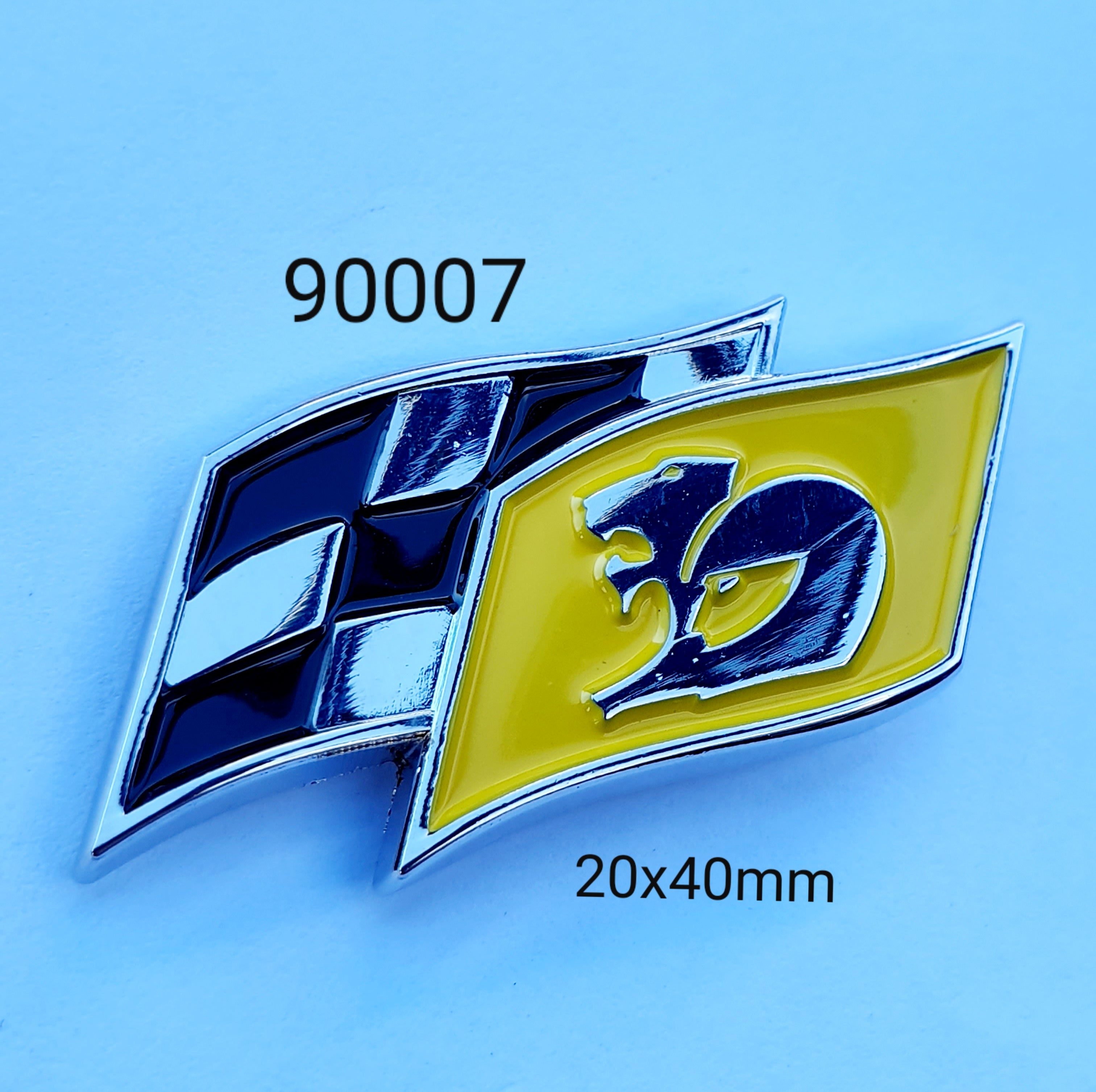 90006 Holden Malloo HSV R8 Twin Flags Lapel Pin / Badge