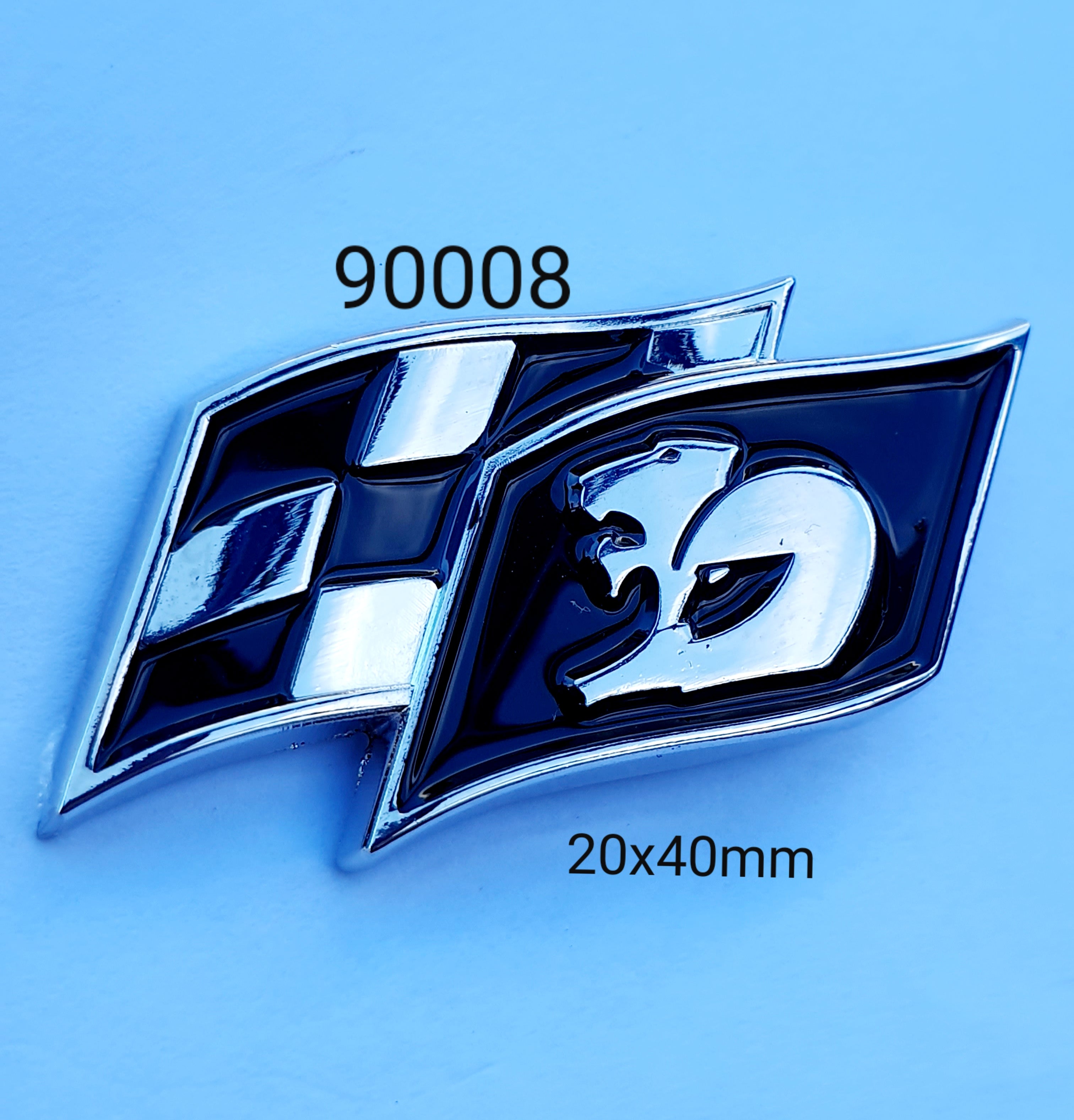 90006 Holden Malloo HSV R8 Twin Flags Lapel Pin / Badge