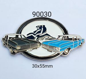 90030 HD/HR Duo Lapel Pin / Badge