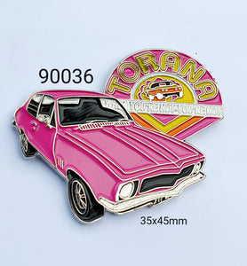 90035 Torana 'When you're Hot you're Hot'  Lapel Pin / Badge
