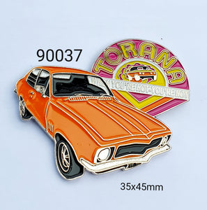 90035 Torana 'When you're Hot you're Hot'  Lapel Pin / Badge