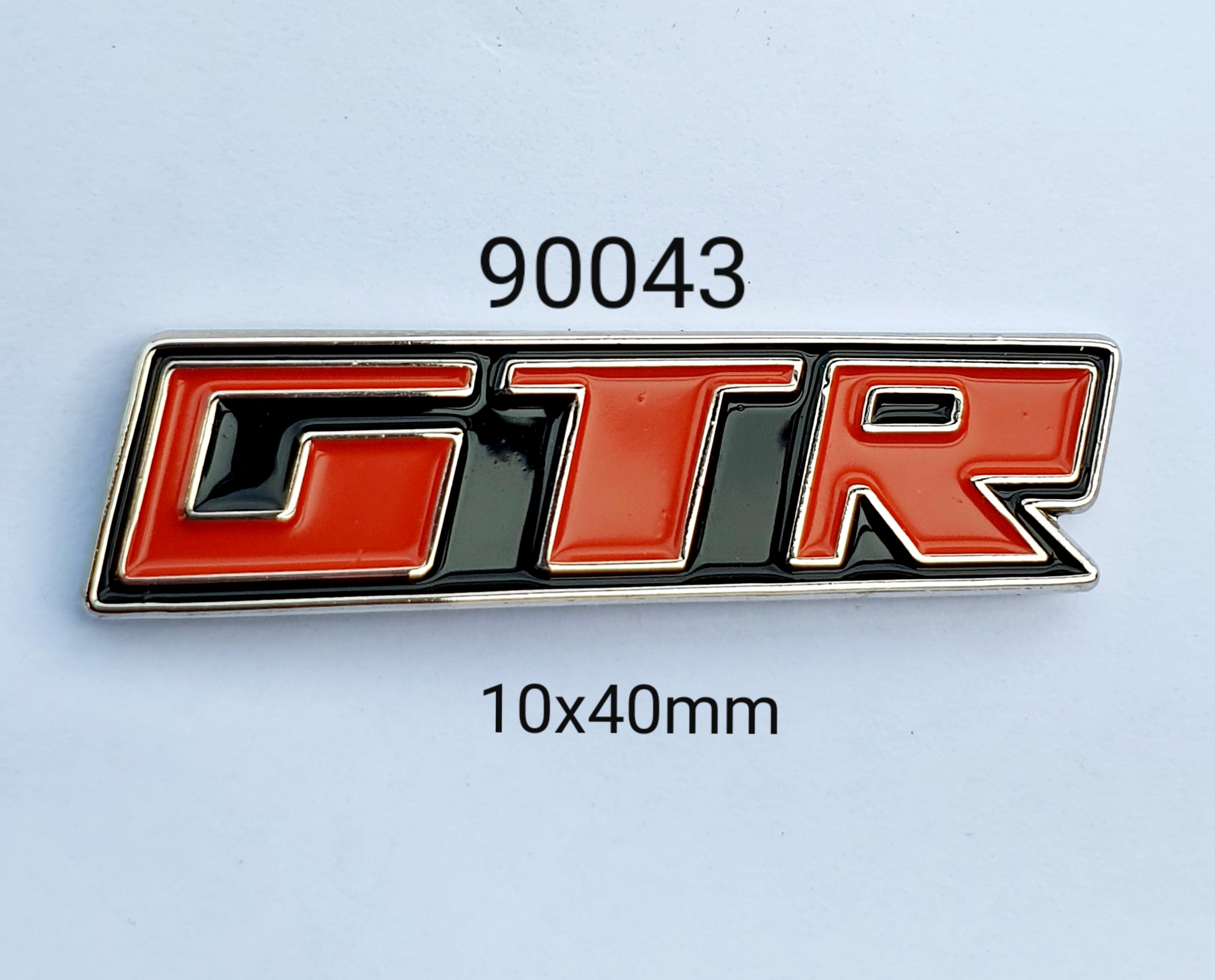 90043 GTR Script Lapel Pin / Badge