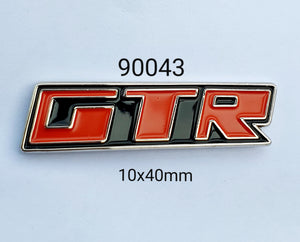 90043 GTR Script Lapel Pin / Badge