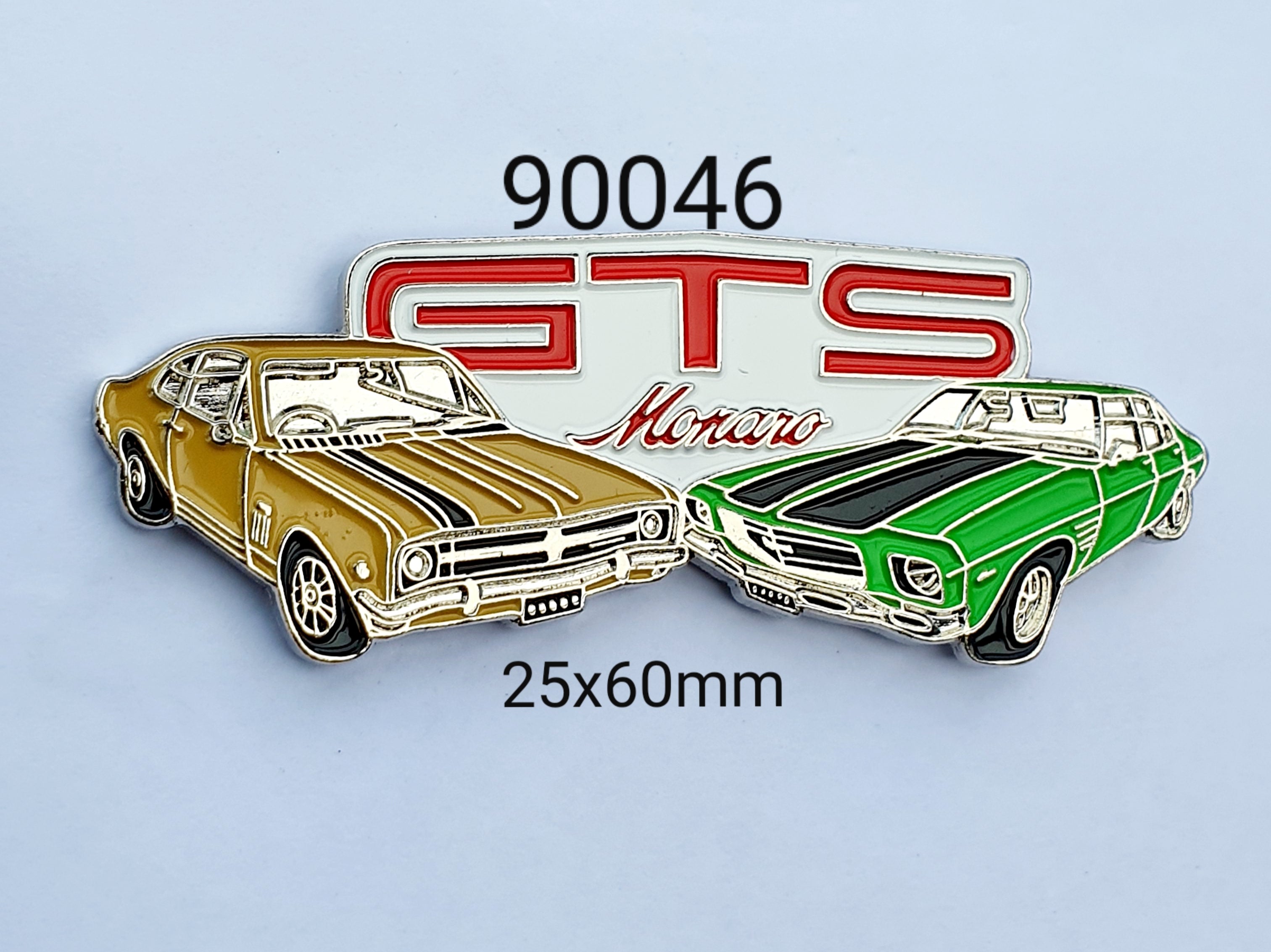 90046 GTS Monaro Duo Lapel Pin / Badge