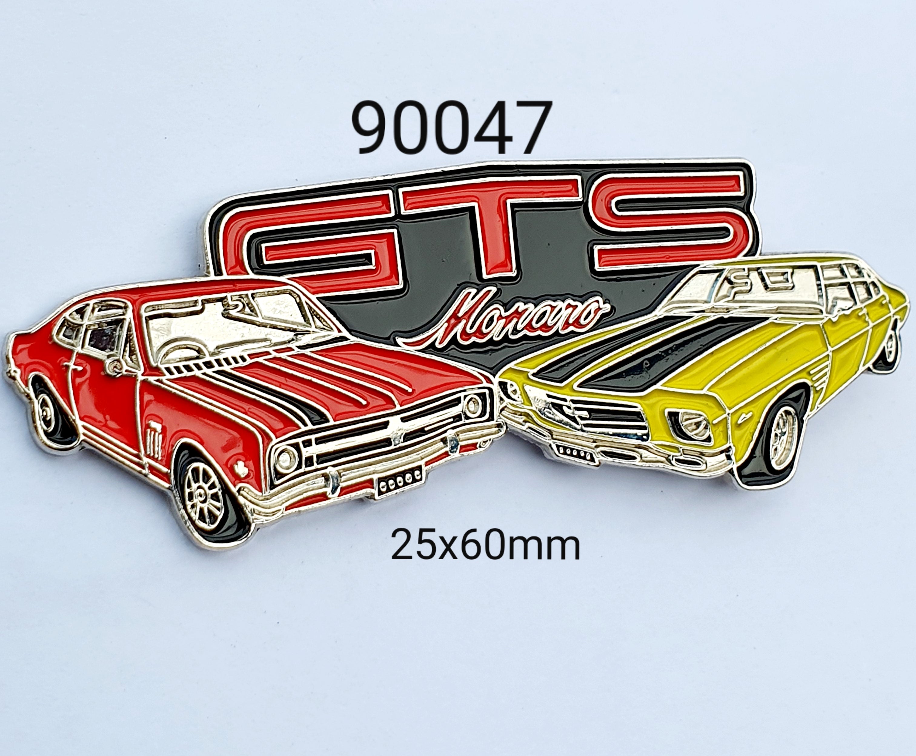 90046 GTS Monaro Duo Lapel Pin / Badge