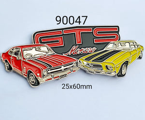 90046 GTS Monaro Duo Lapel Pin / Badge