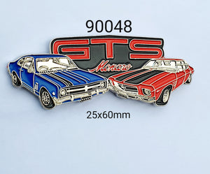 90046 GTS Monaro Duo Lapel Pin / Badge