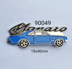 90050 Monaro with Script Lapel Pin / Badge