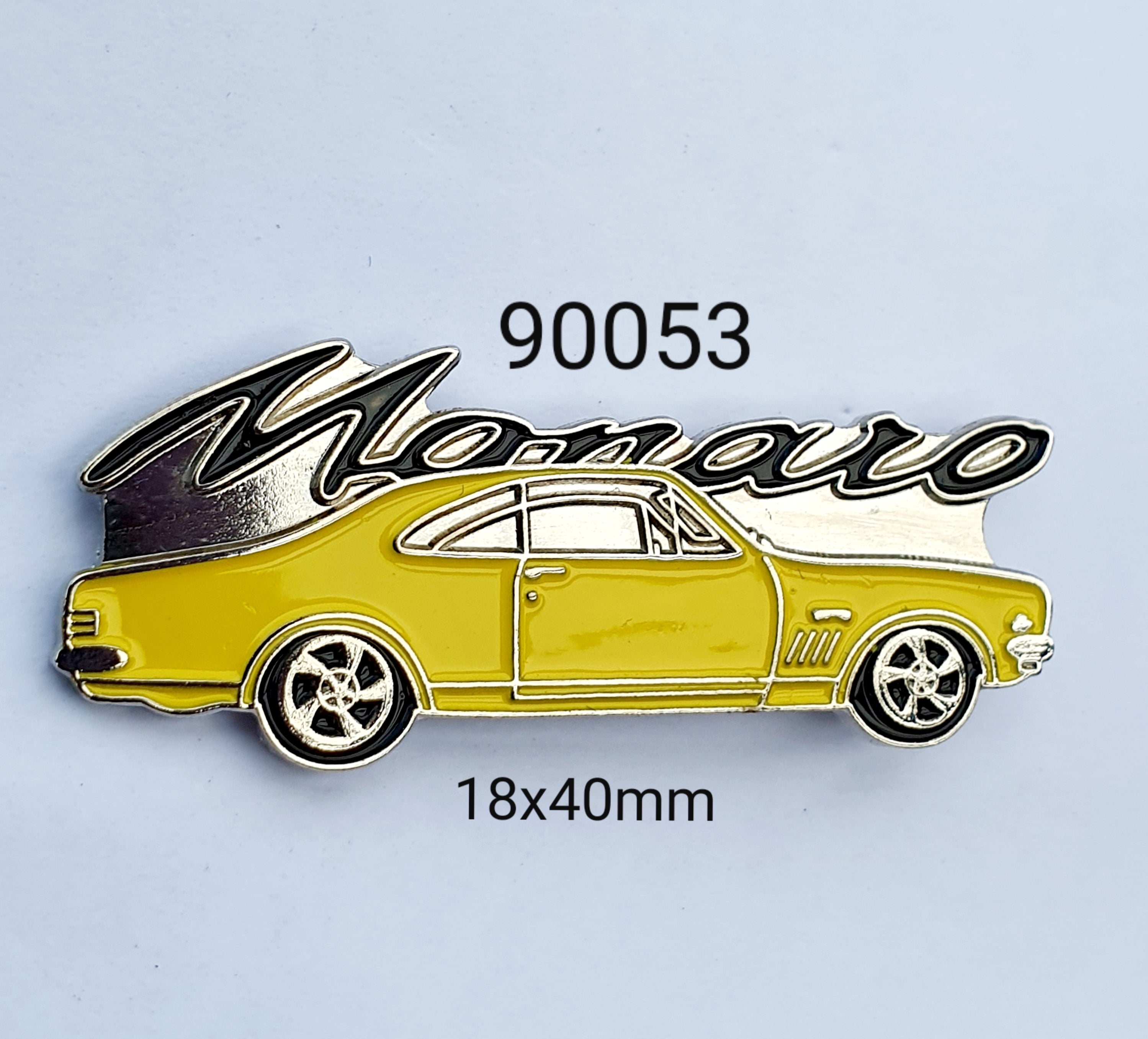 90050 Monaro with Script Lapel Pin / Badge