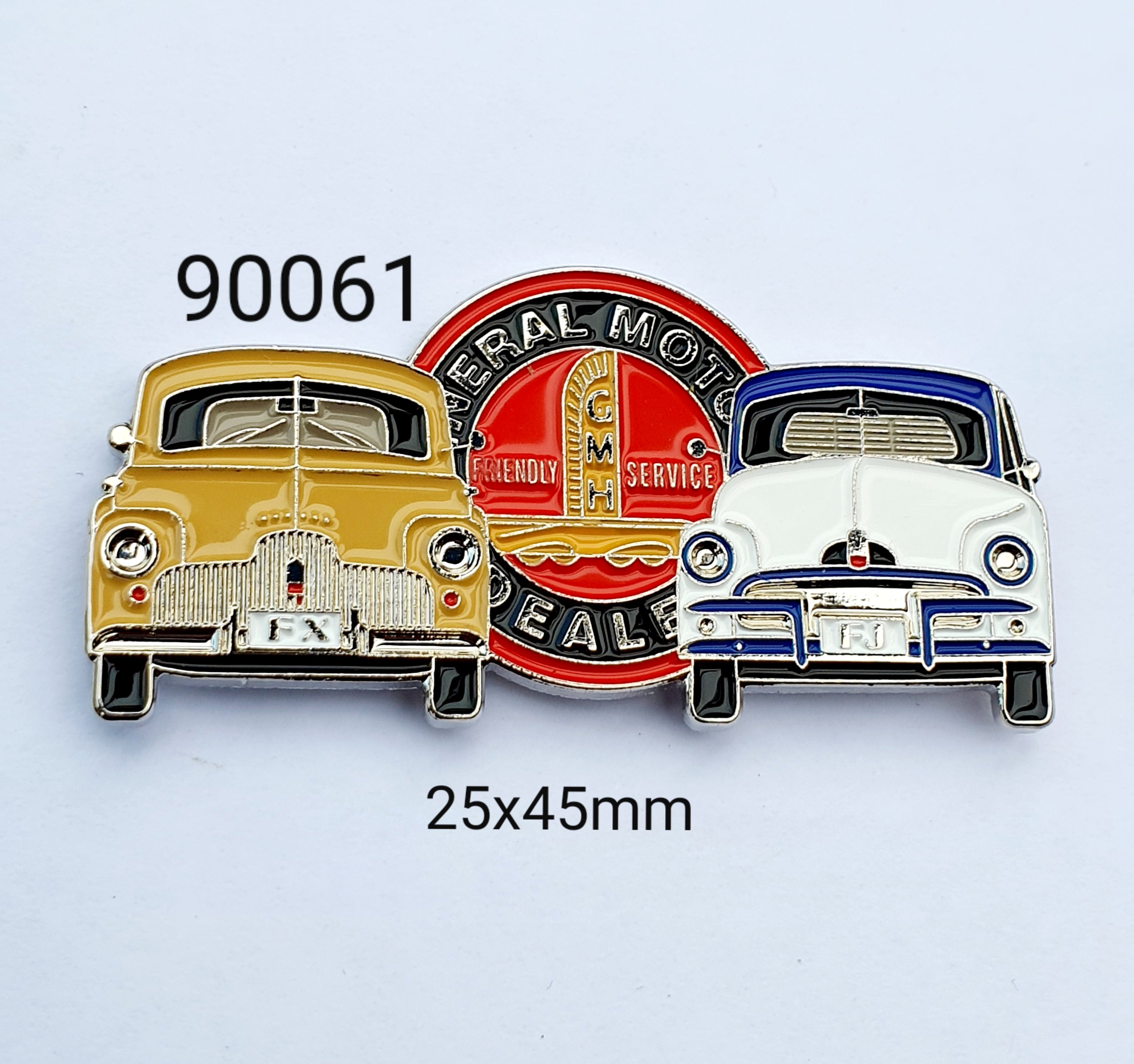 90061 FX/FJ/ GM Duo Lapel Pin / Badge