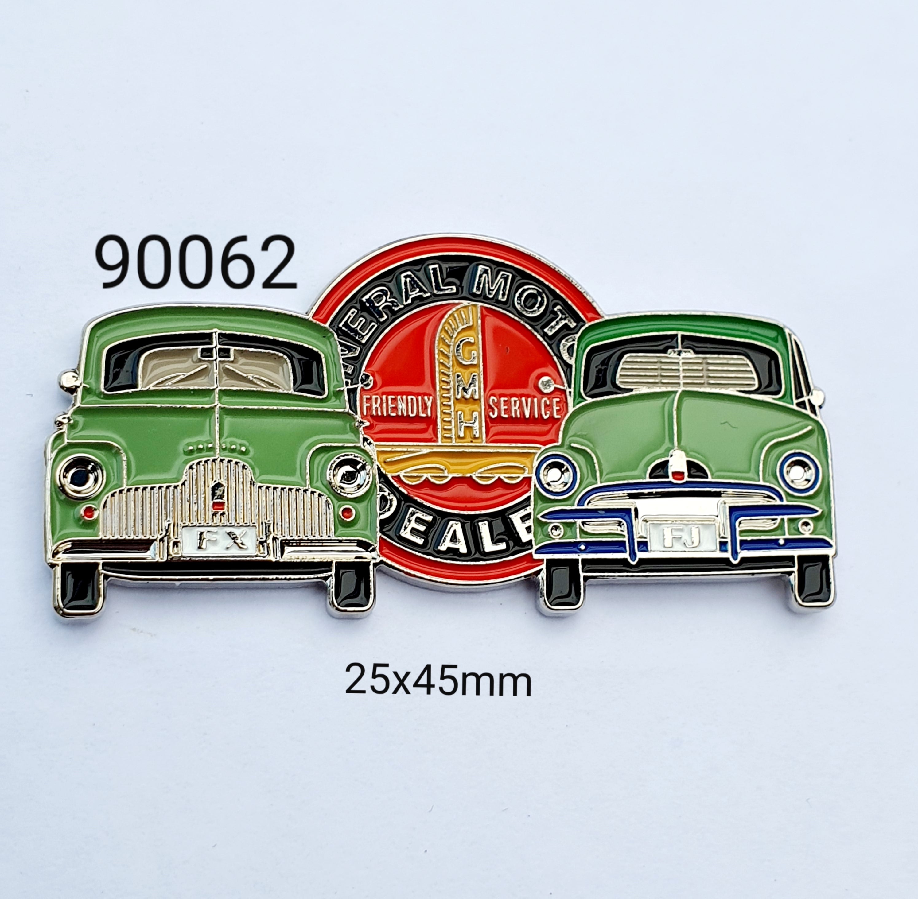 90061 FX/FJ/ GM Duo Lapel Pin / Badge