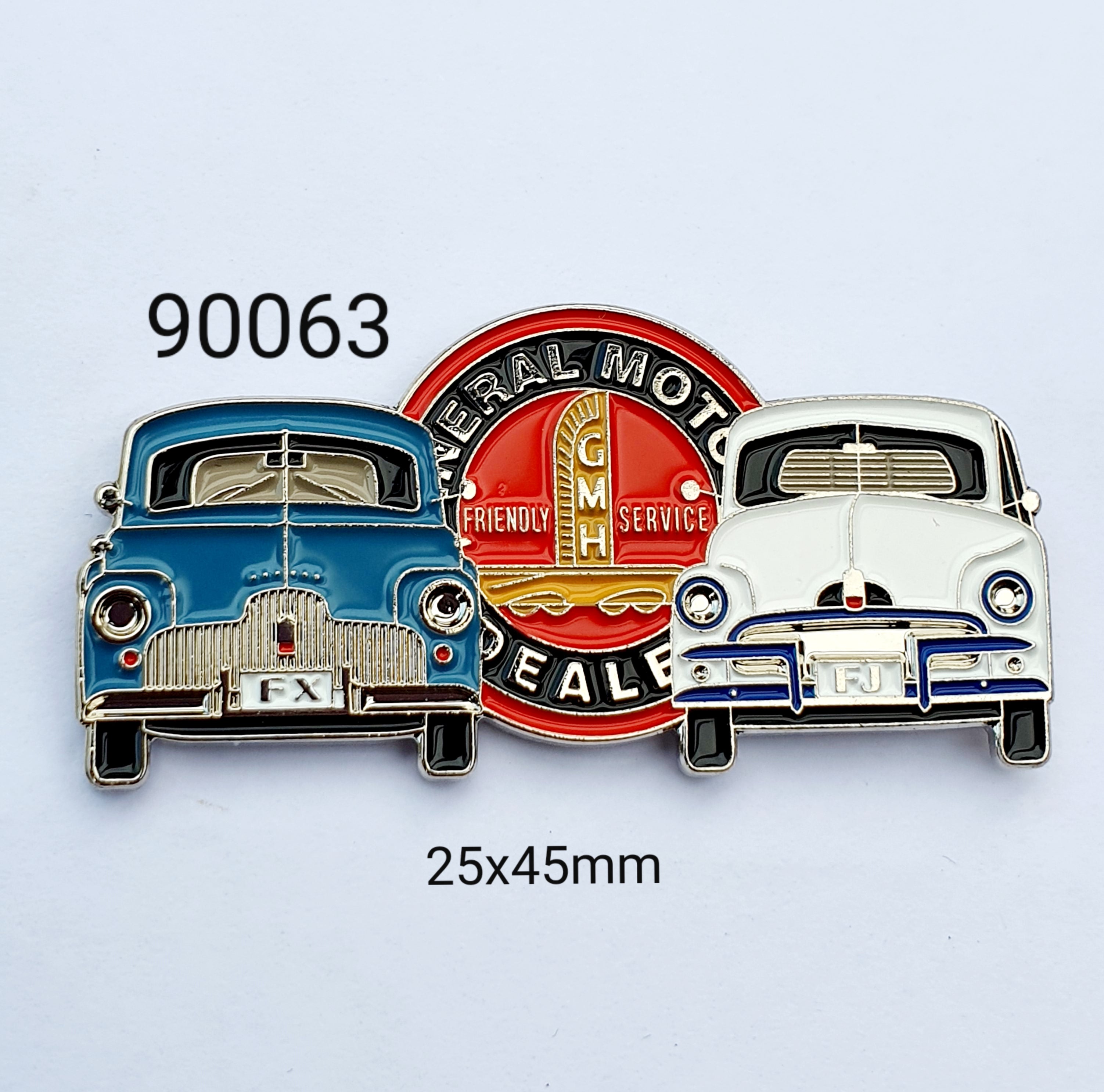 90061 FX/FJ/ GM Duo Lapel Pin / Badge