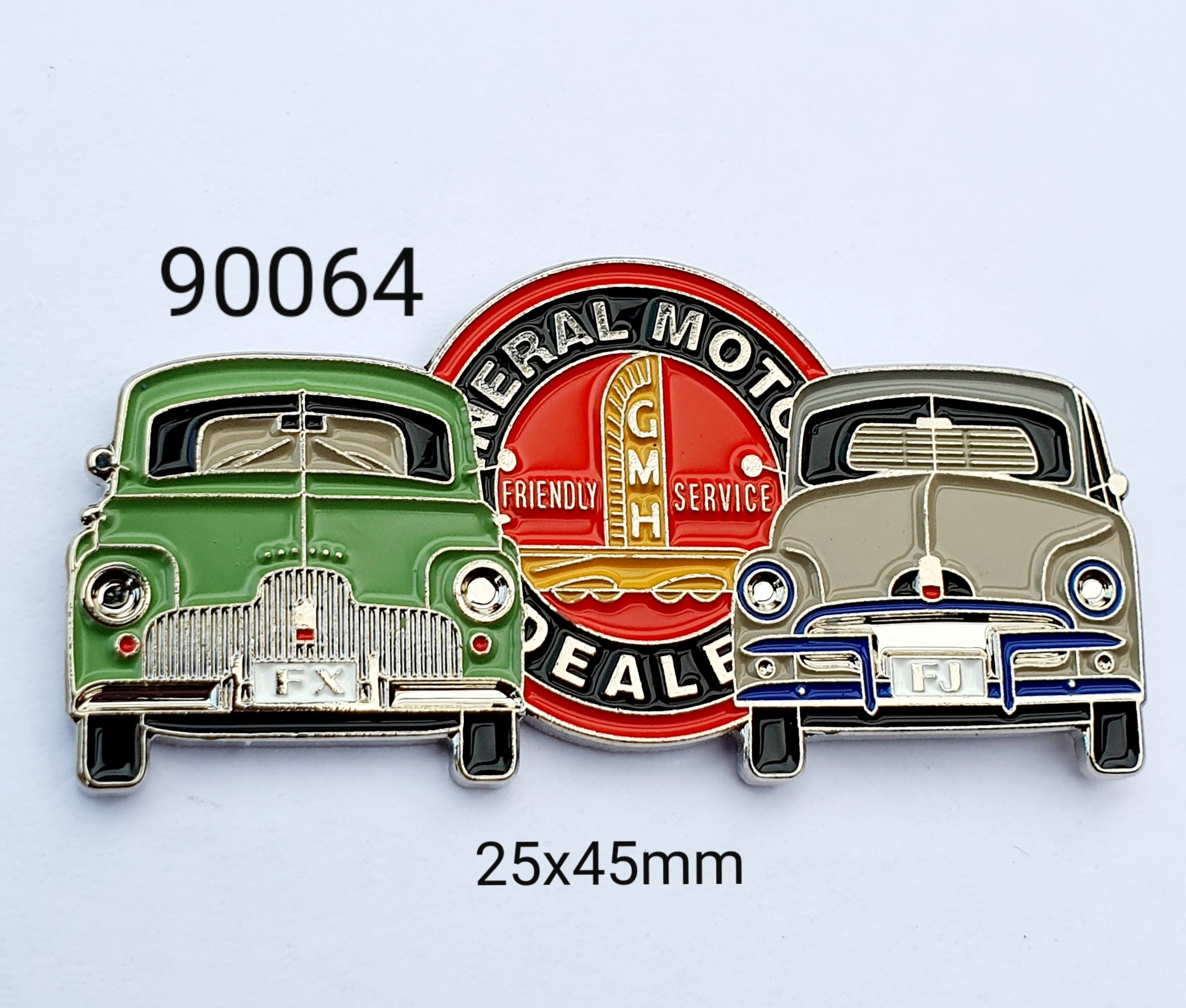 90061 FX/FJ/ GM Duo Lapel Pin / Badge