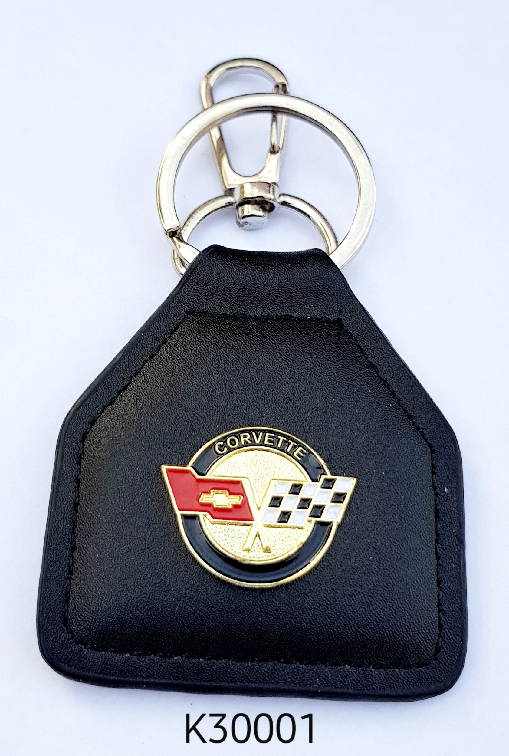 K30001 Corvette Emblem Key Ring