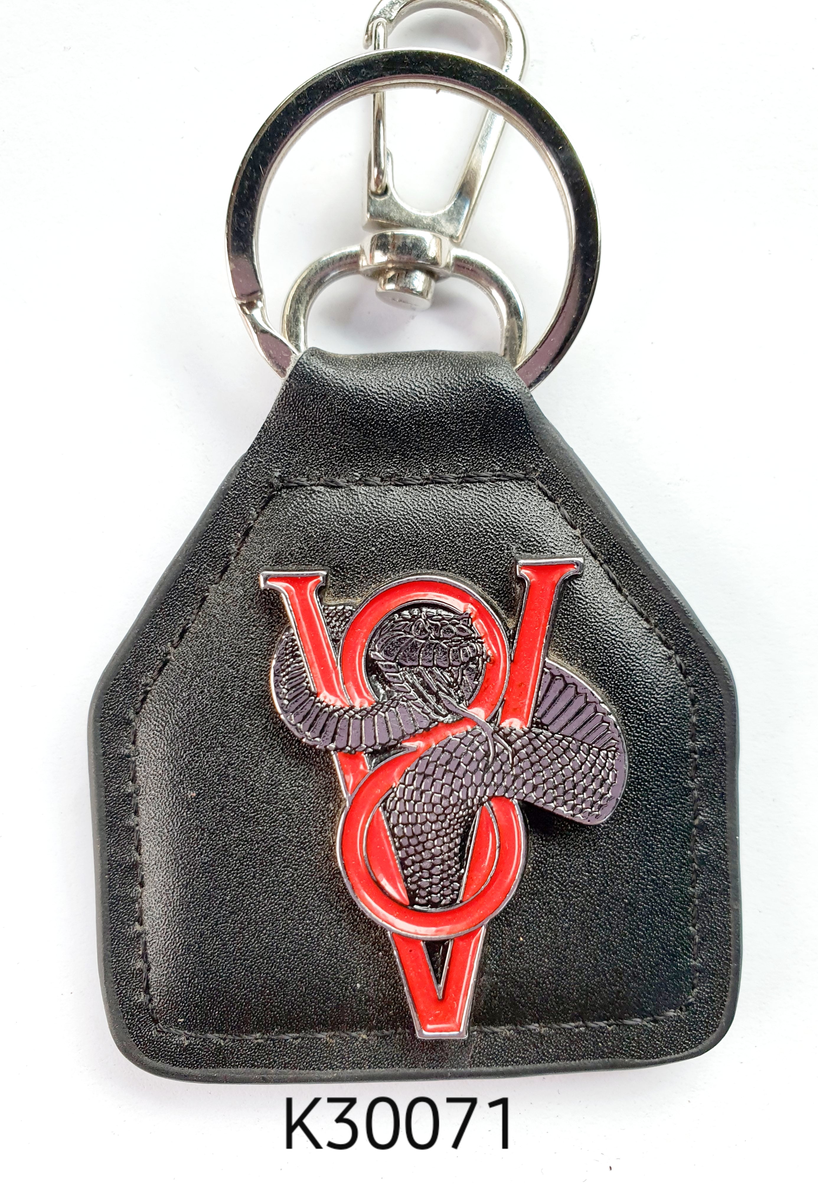 K30071 V8 Viper Red  Key Ring