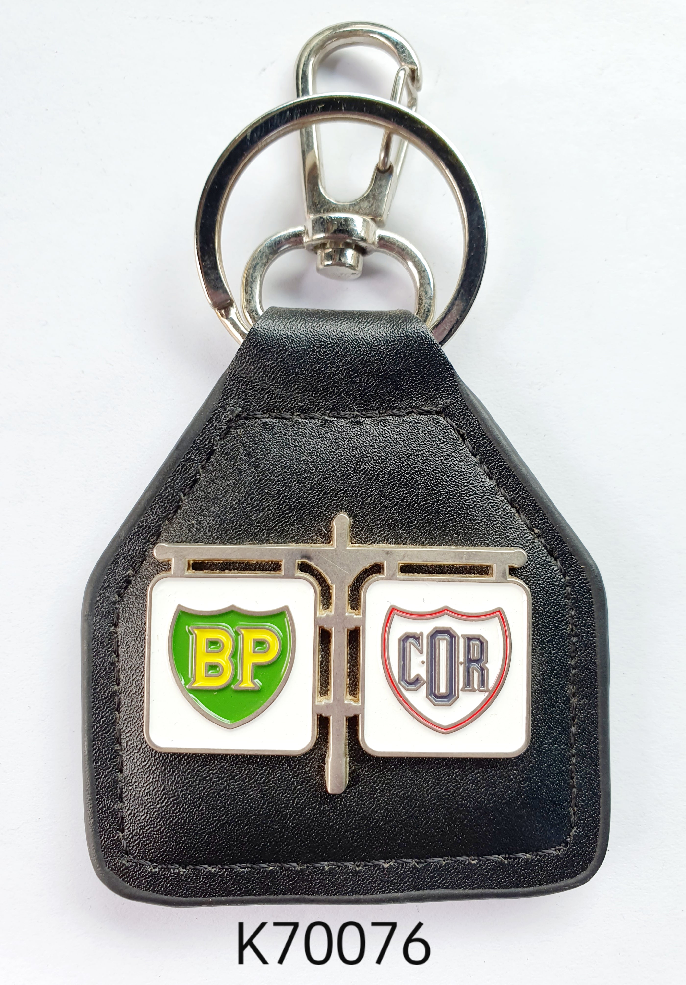 K70076 BP/COR Duo Key Ring