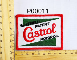 P00011 Castrol Iron On Cloth Patch