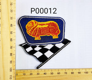 P00012 Golden Fleece Flag Iron On Cloth Patch