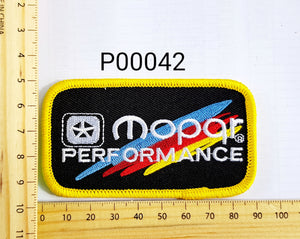 P00042 Mopar Performance Iron On Cloth Patch