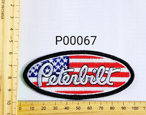 P00067 Peterbilt Iron On Cloth Patch