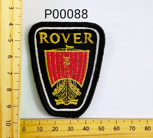 P00088 Rover Iron On Cloth Patch