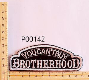 P00142 Brotherhood Iron On Cloth Patch