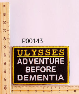 P00143 Adventure Before Iron On Cloth Patch