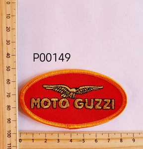 P00149 Moto Guzzi Iron On Cloth Patch