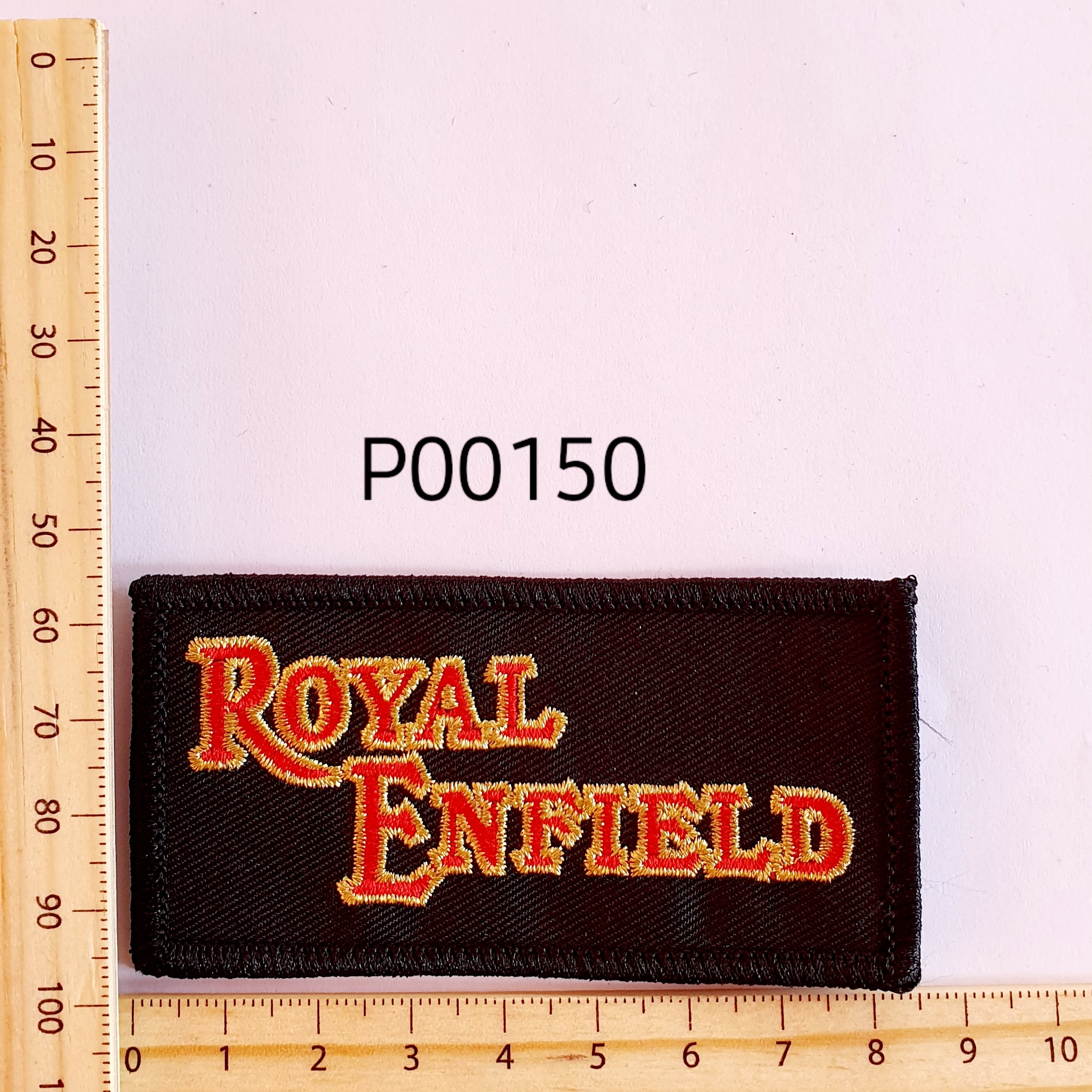 P00150 Royal Enfield Iron On Cloth Patch