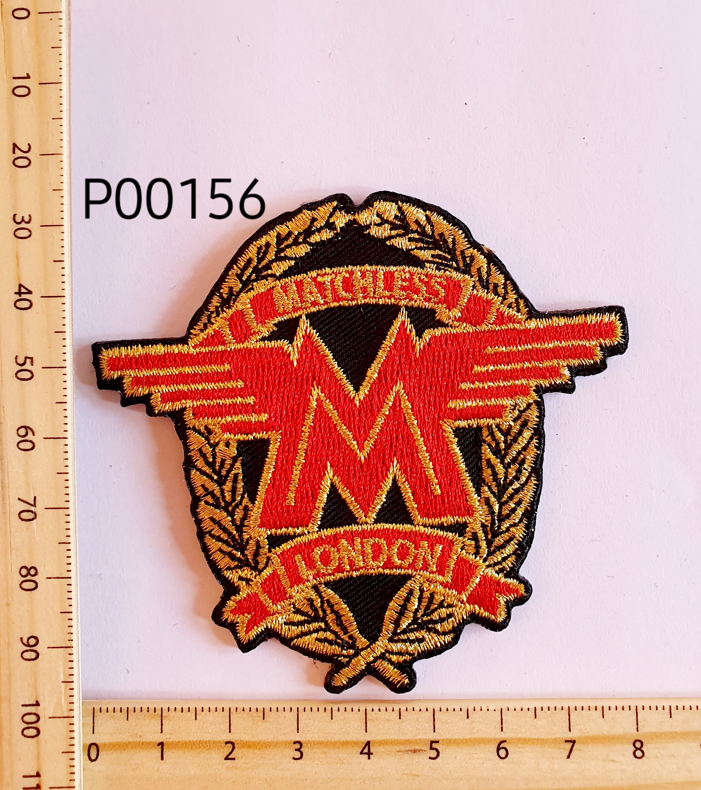 P00156 Matchless London Iron On Cloth Patch