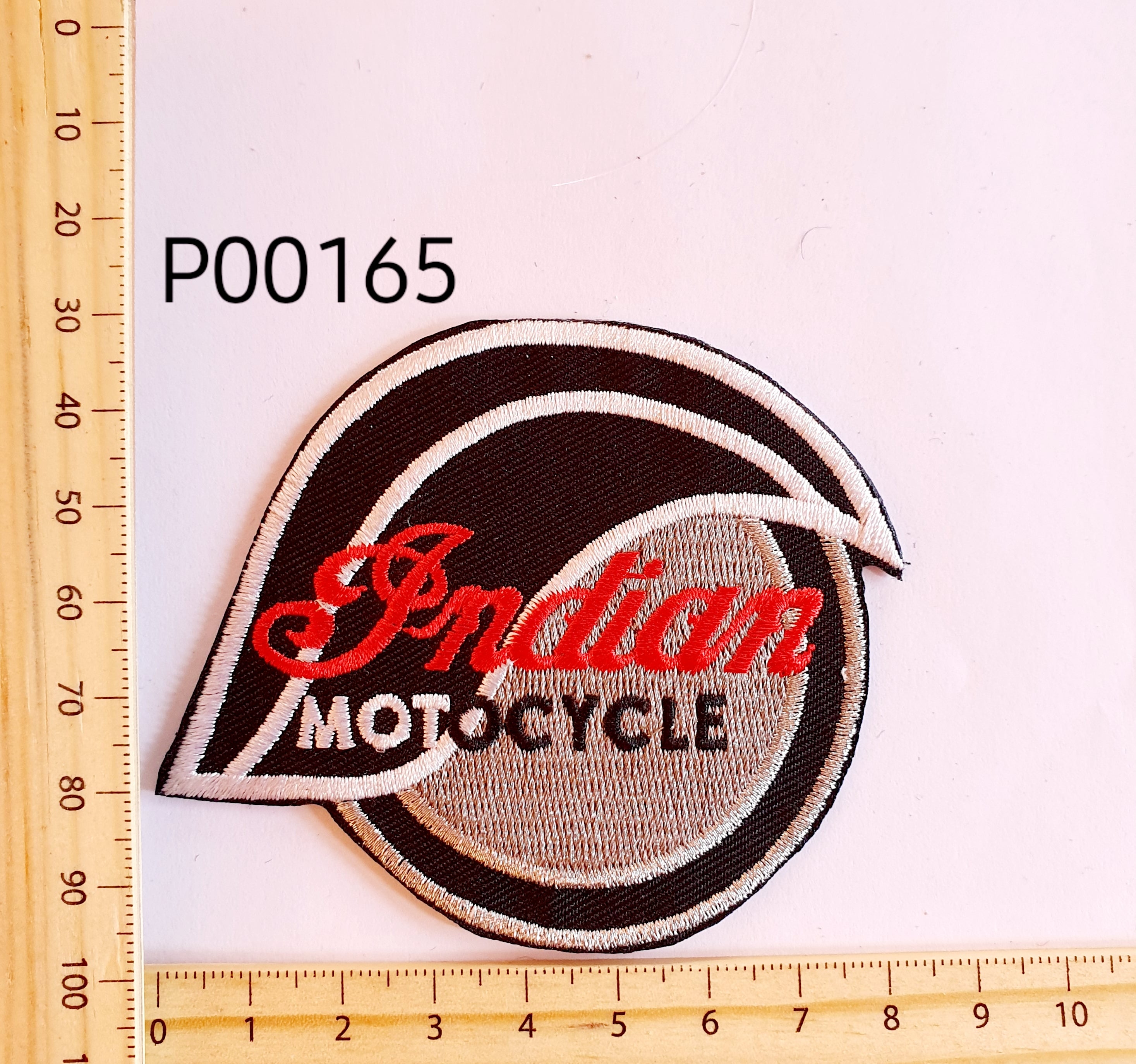 P00165 Indian Motocyle Iron On Cloth Patch