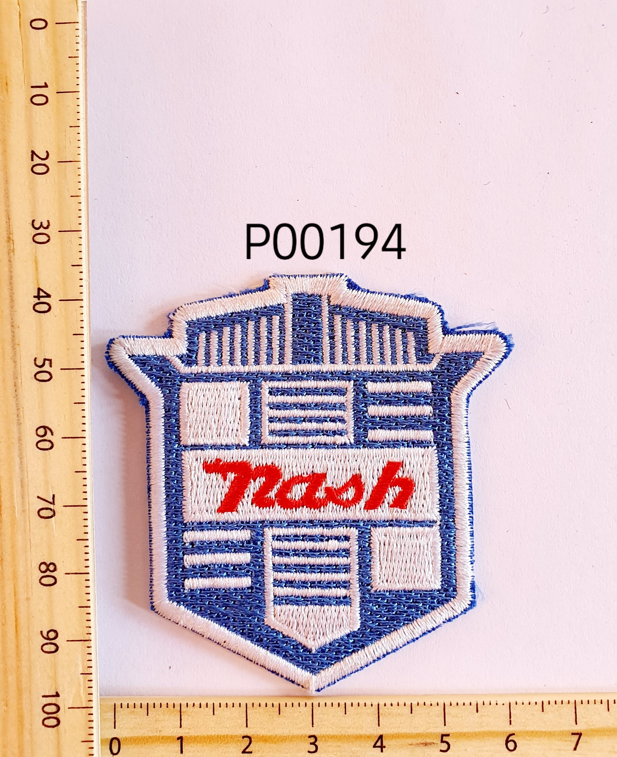 P00194 NASH Iron On Cloth Patch