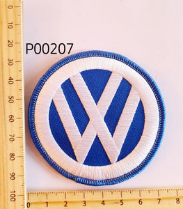 P00207 Volkswagen Logo Iron On Cloth Patch