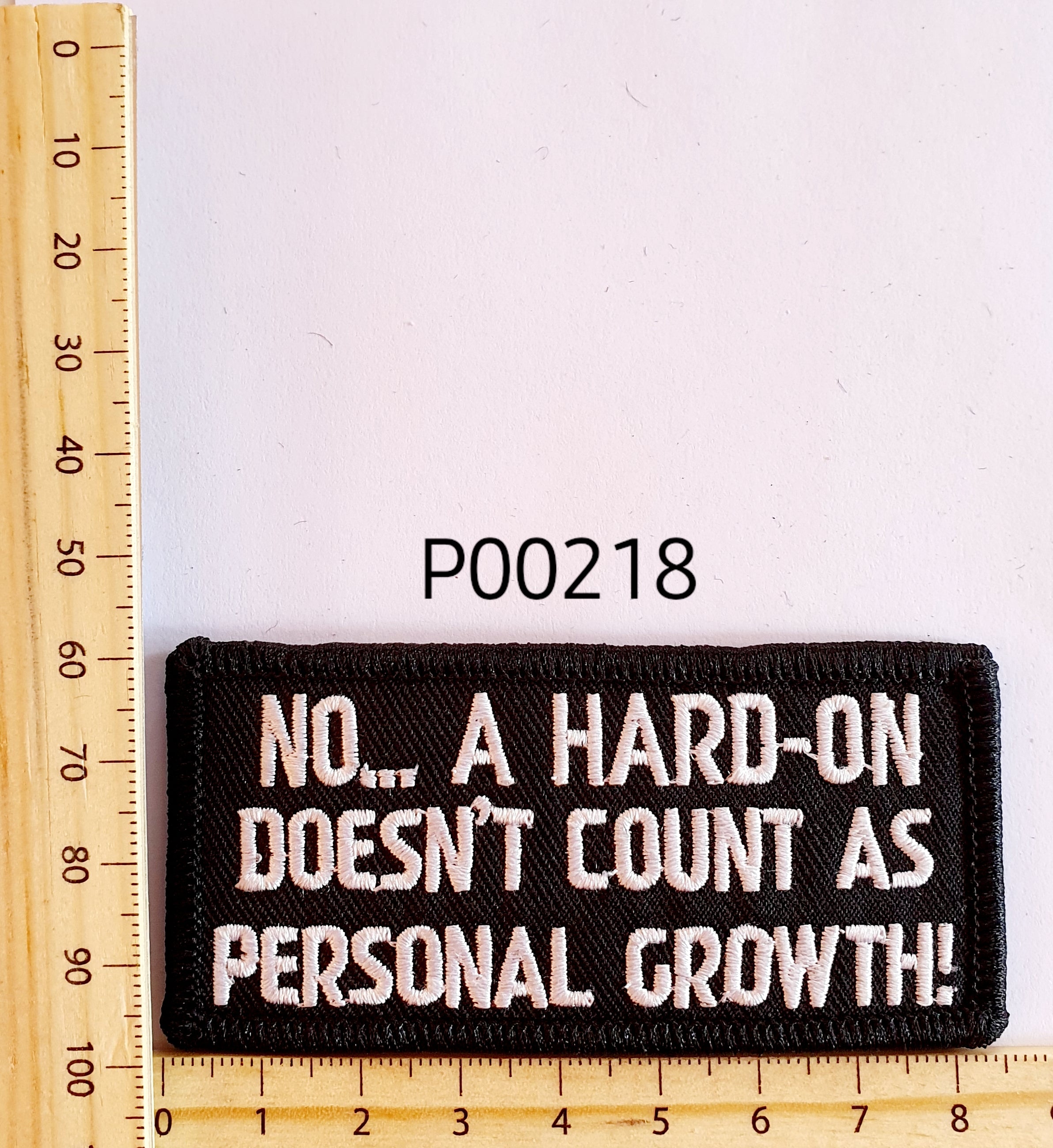 P00218 Personal Growth Iron On Cloth Patch