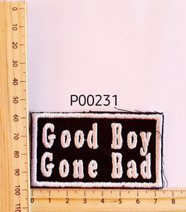 P00231 Good Boy Cloth Patch