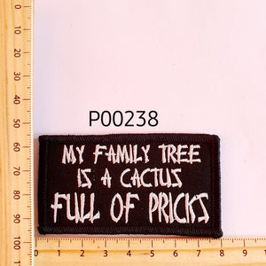 P00238 Family Tree Cloth Patch