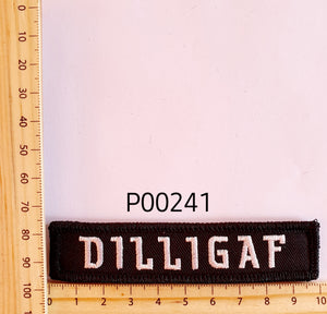 P00241 DILLIGAF Rect Cloth Patch