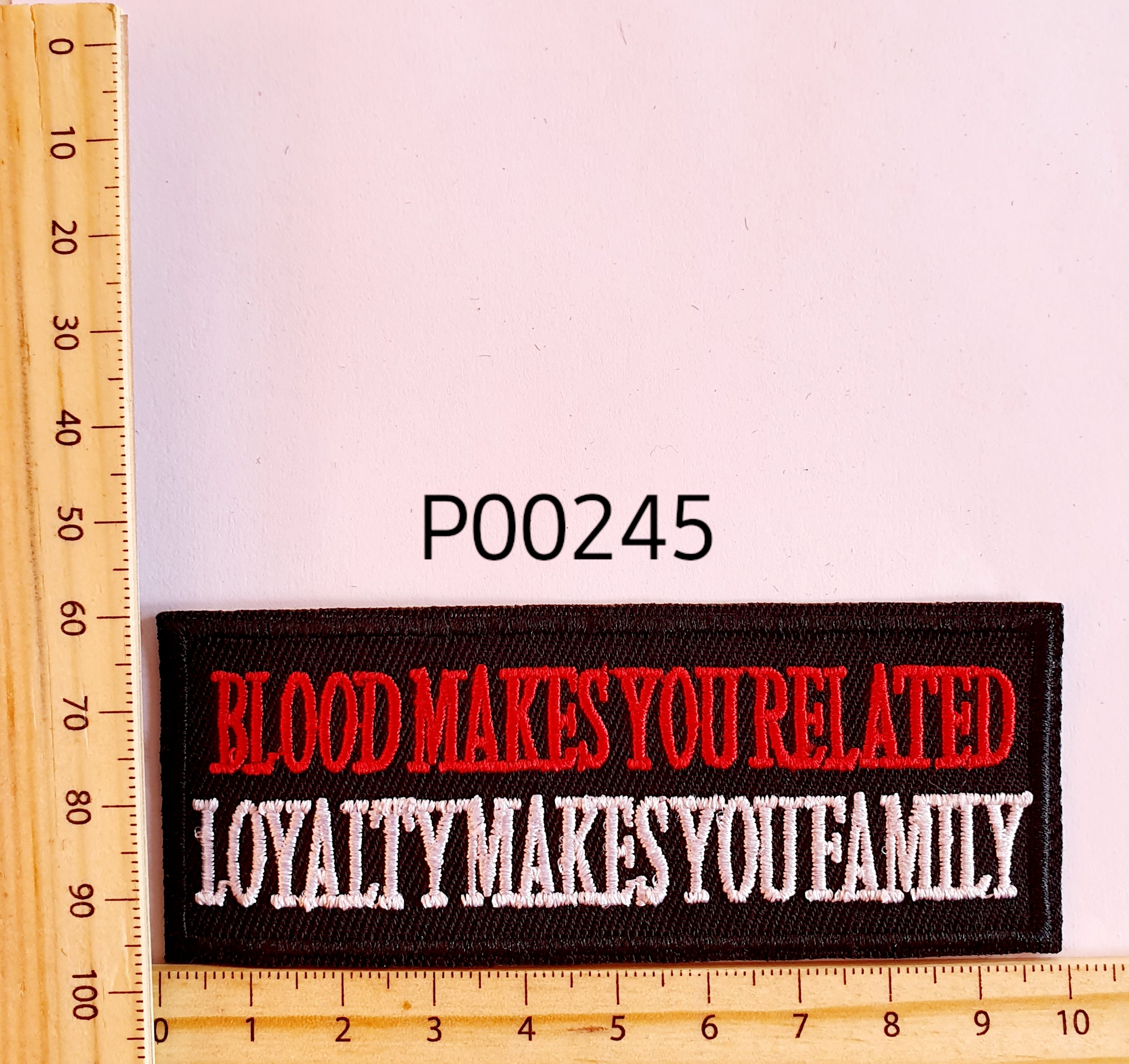 P00245 Loyalty Cloth Patch