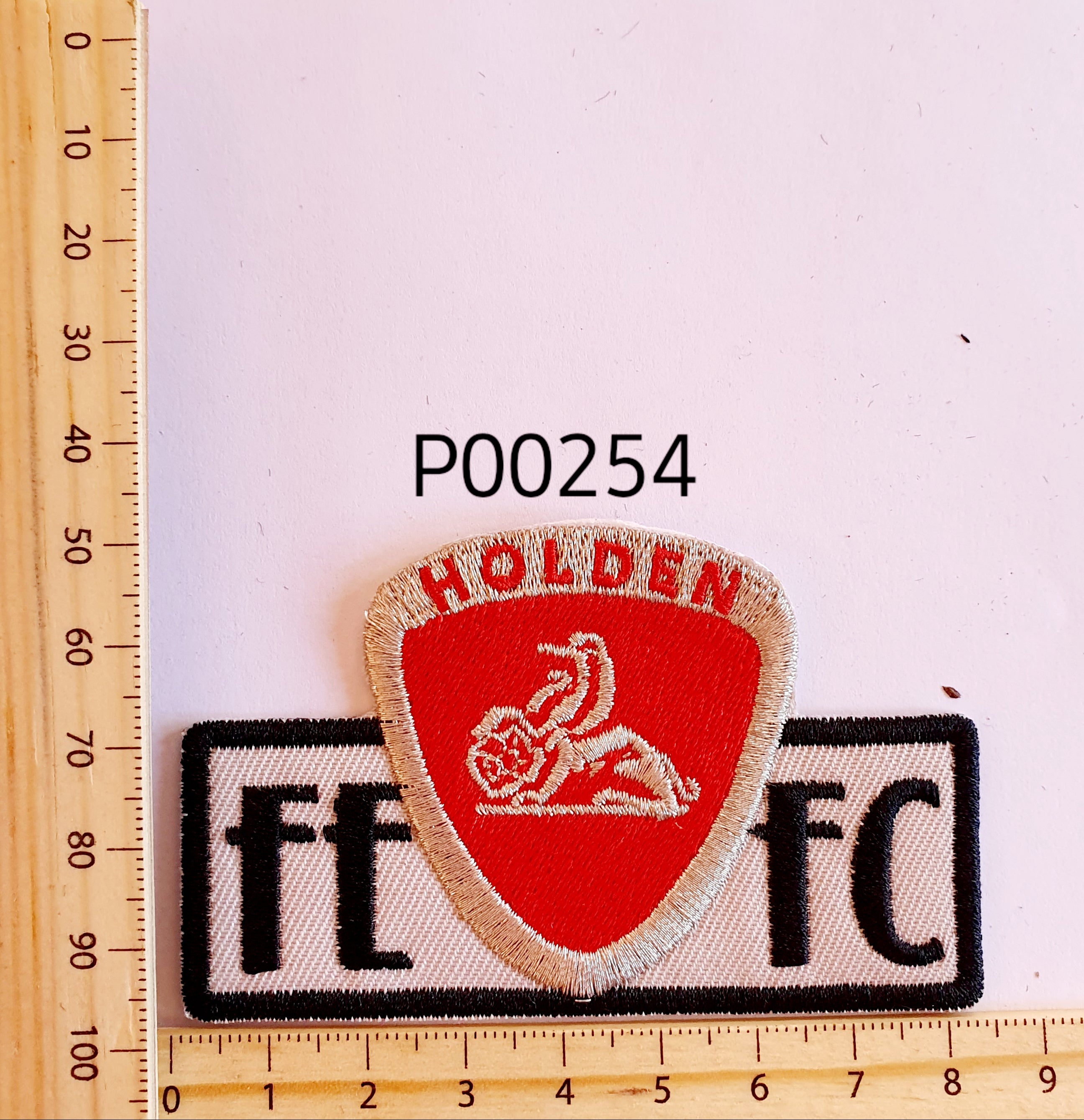 P00254 FE / FC Iron On Cloth Patch