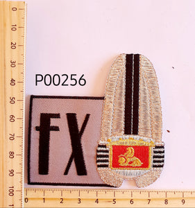 P00256 FX Iron On Cloth Patch