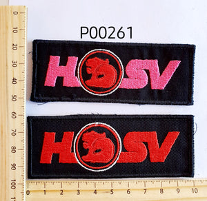 P00261 HSV Iron On Cloth Patch