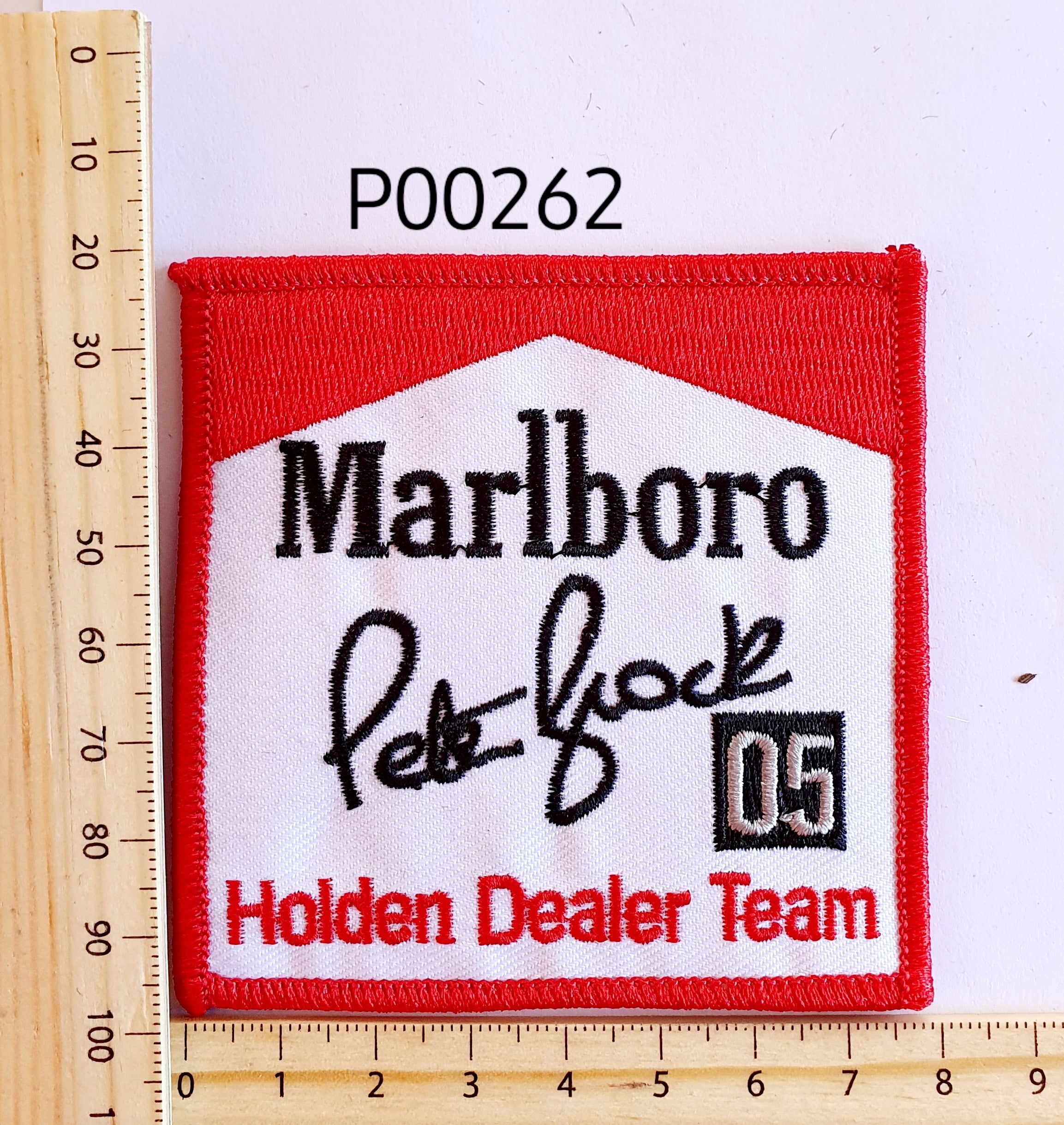 P00262 Peter Brock 05 Iron On Cloth Patch